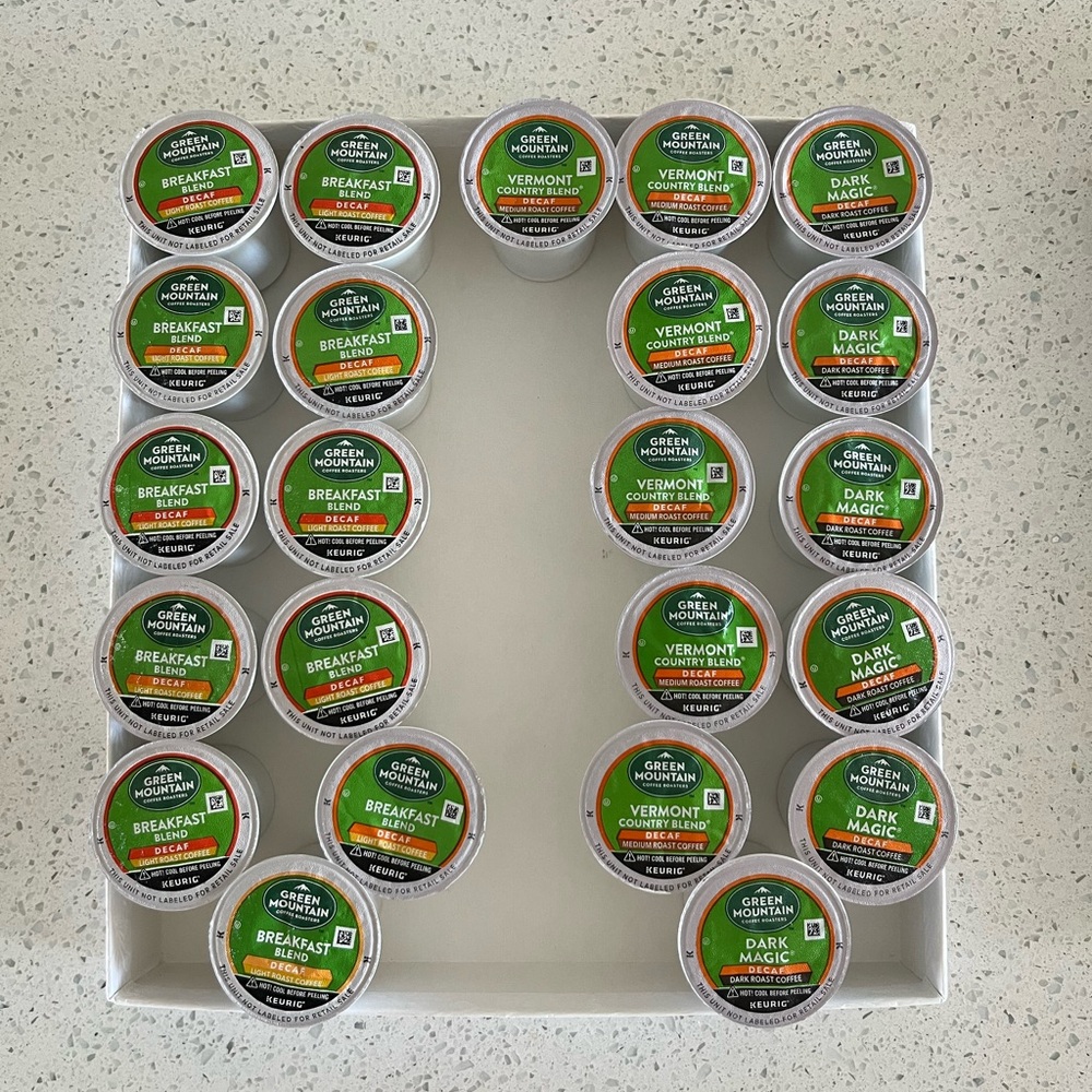 Green Mountain Decaf Coffee K-Cup Pods Variety Pack (23 count)